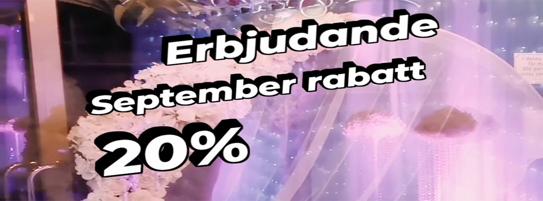 Bröllopsdekorationer